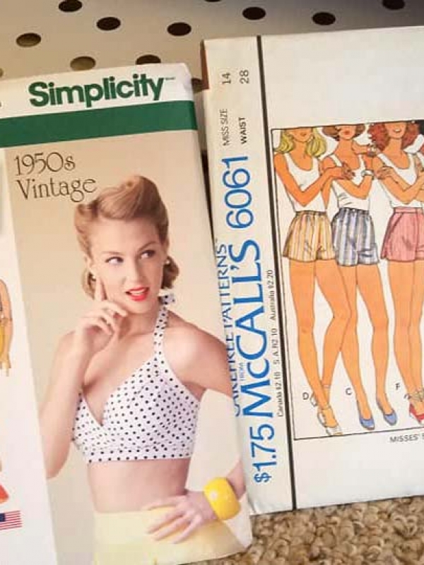 Sewing a Vintage Style Gingham Short Set